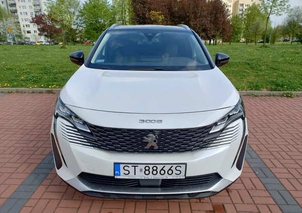 Peugeot 3008 cena 111900 przebieg: 23000, rok produkcji 2021 z Tychy małe 137